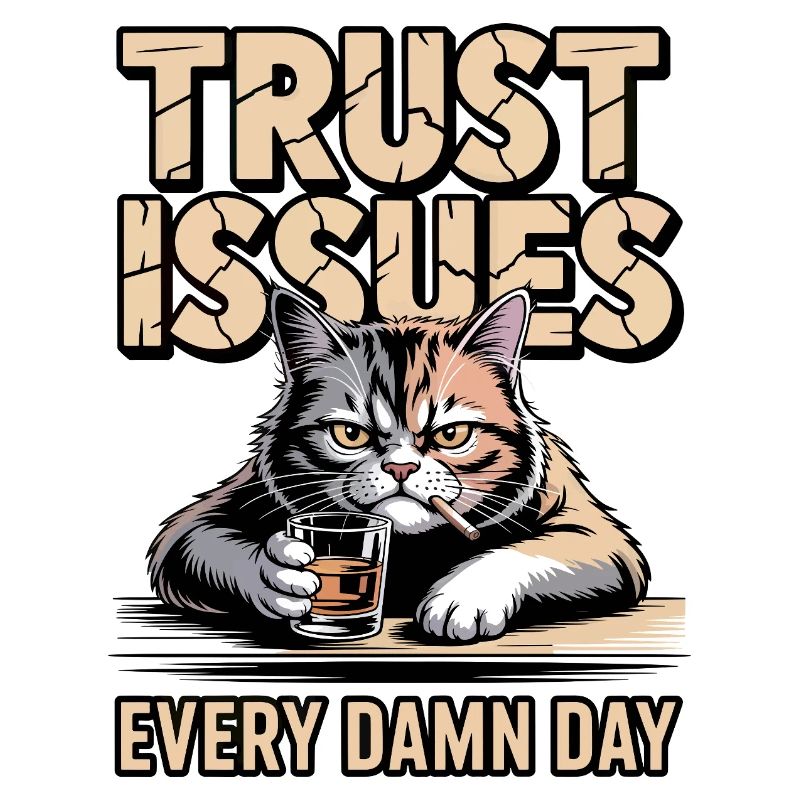 Trust Issues Cat