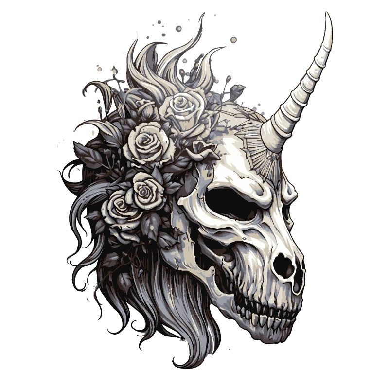 Crâne de licorne