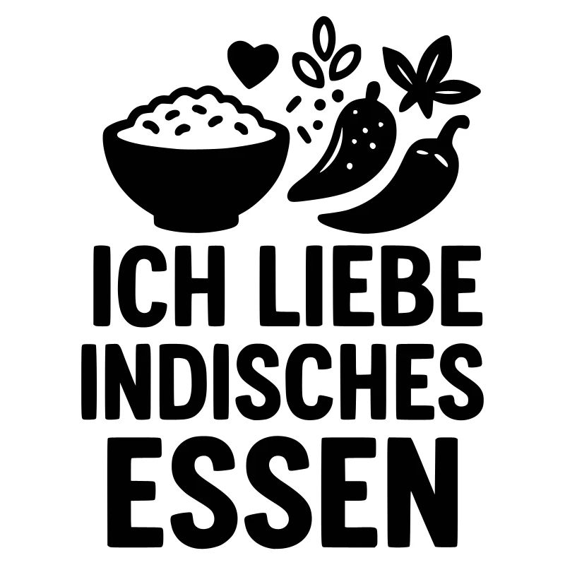 ich liebe indisches Essen