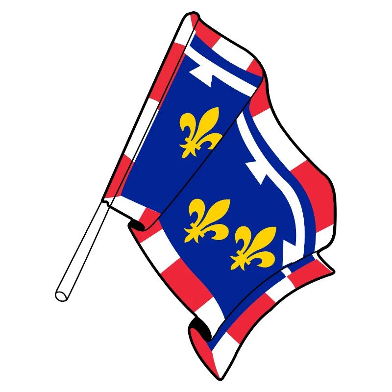 Flagge Centre-Val de Loire