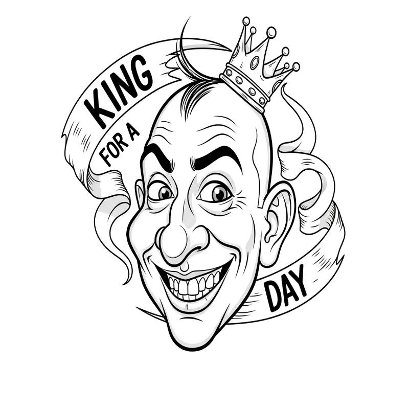 King for a Day Grinning Monarch