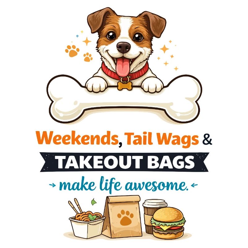 Wochenend-Schwanzwedeln & Takeout-Freude