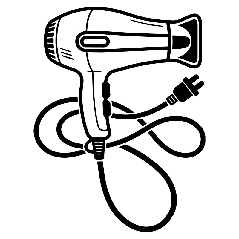 Sèche-cheveux pour salon de coiffure