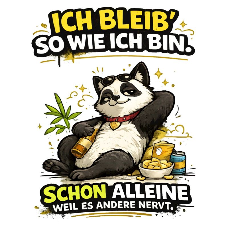 Ich bleib so wie ich bin Panda