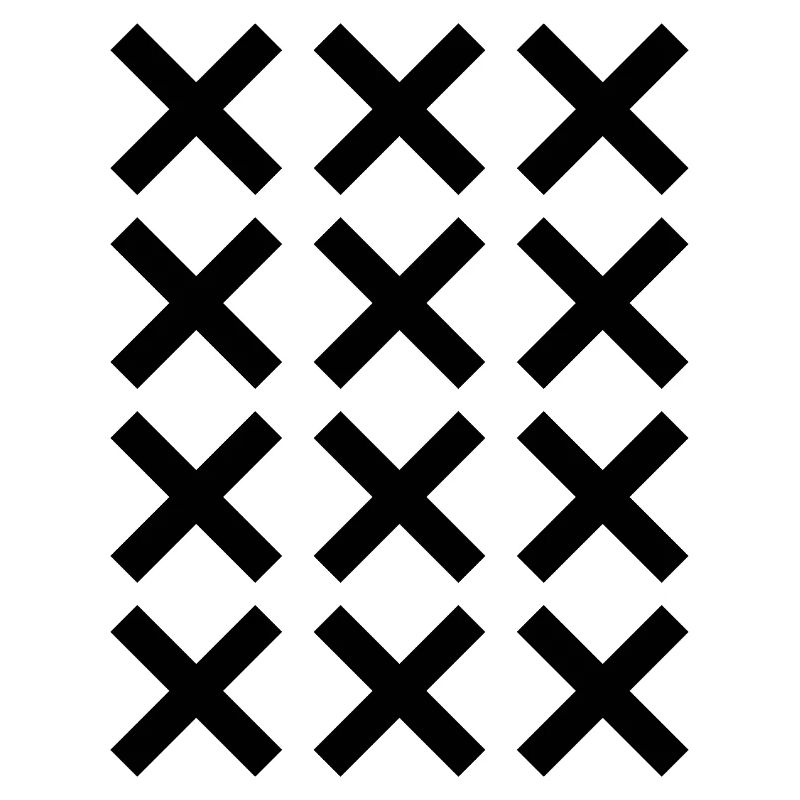 X-Muster-Gitterdesign