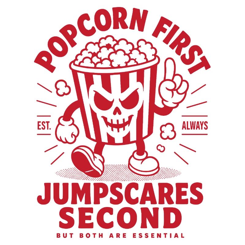 Popcorn First Jumpscares Second