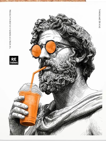 Thinking and drinkin