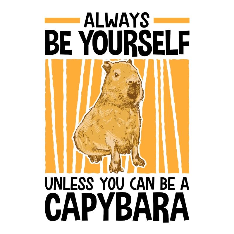 Be a Capybara South America capybara capybara