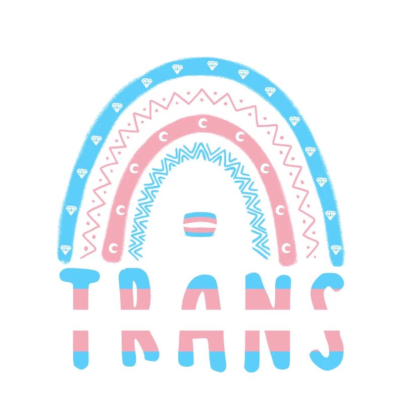 Transgender Boho Rainbow Trans