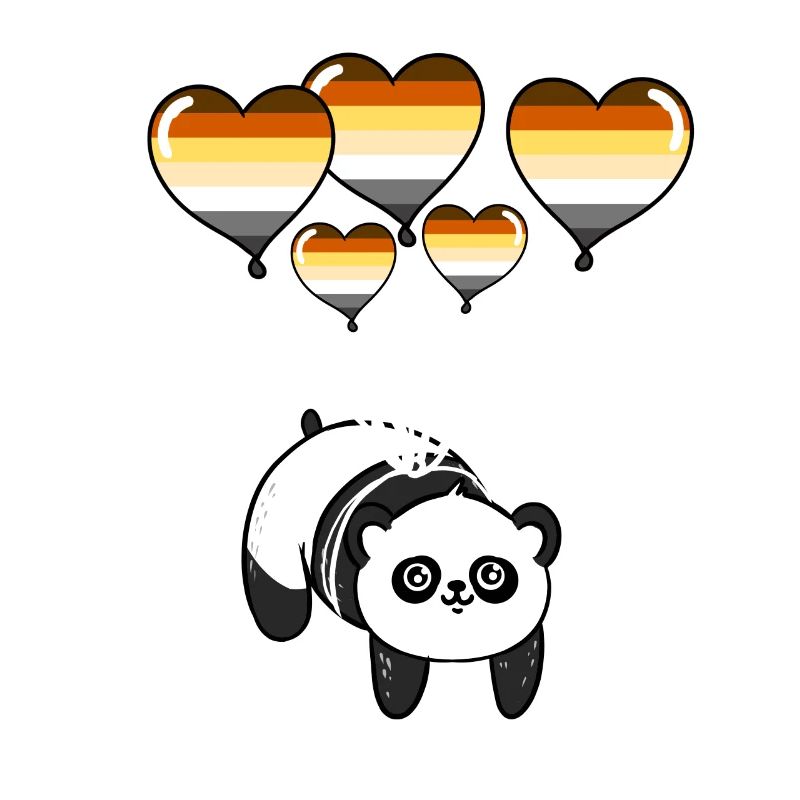 Panda Gay Bear Pride