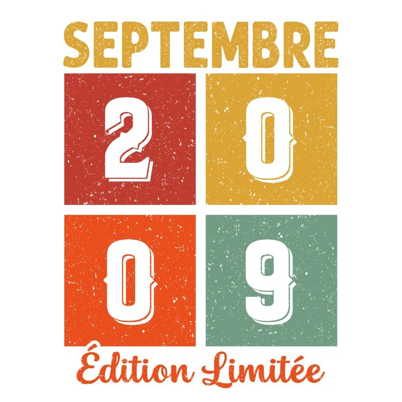 Septembre 2009 Original Idée Cadeau Anniversaire