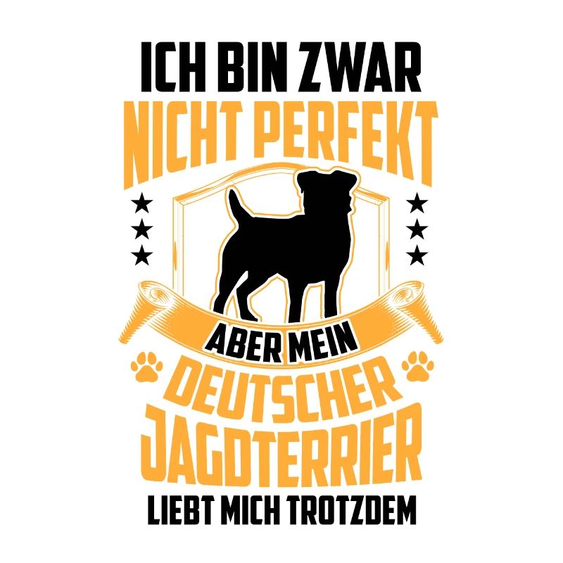 Deutscher Jagdterrier ist nicht perfekt