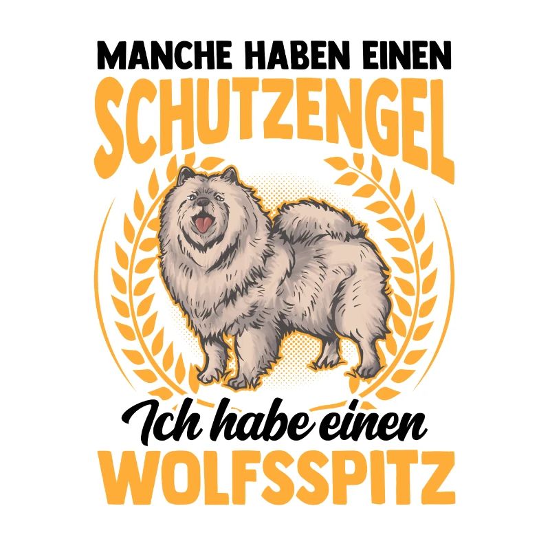 Ich habe einen Wolfsspitz Deutscher Keeshond