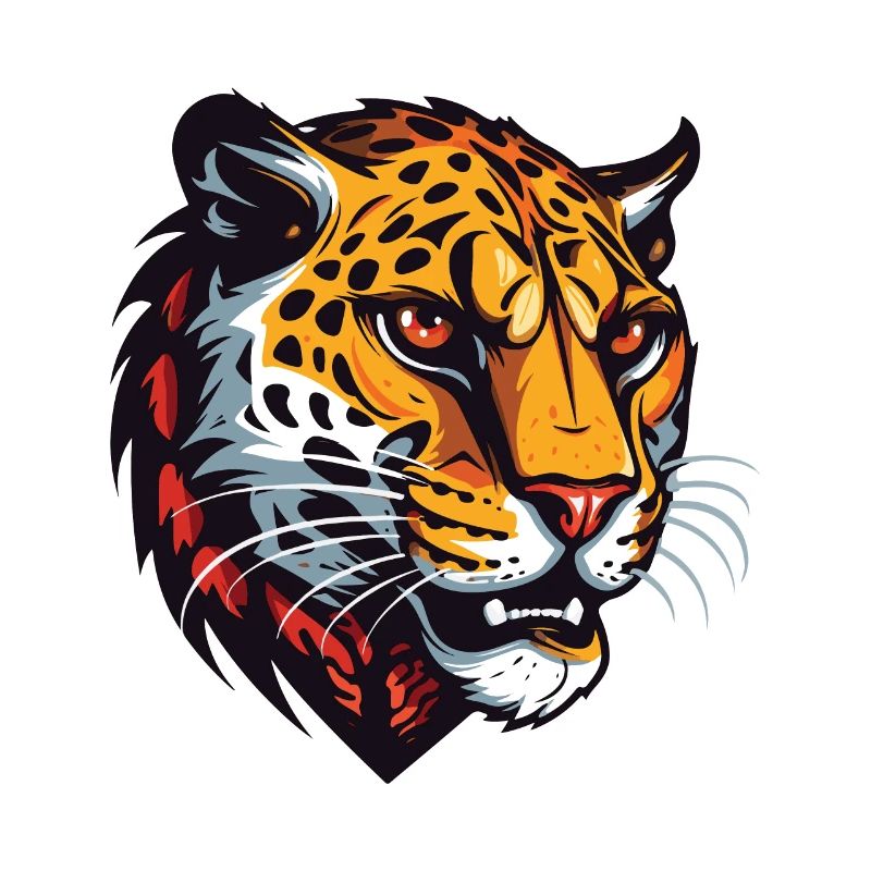 Gepard Kopf