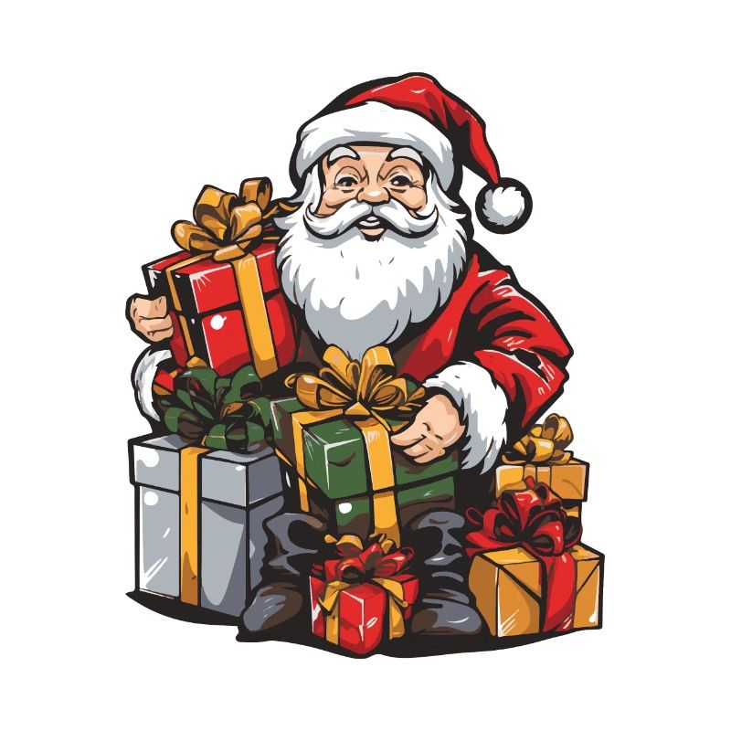 Weihnachtsmann Geschenke