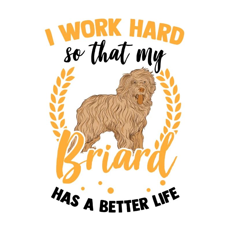 Work for my Briard Berger de Brie
