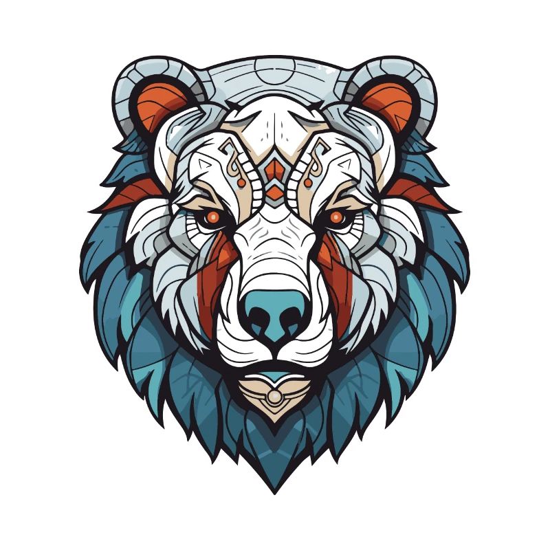 Polar Bear Head Polar Bear