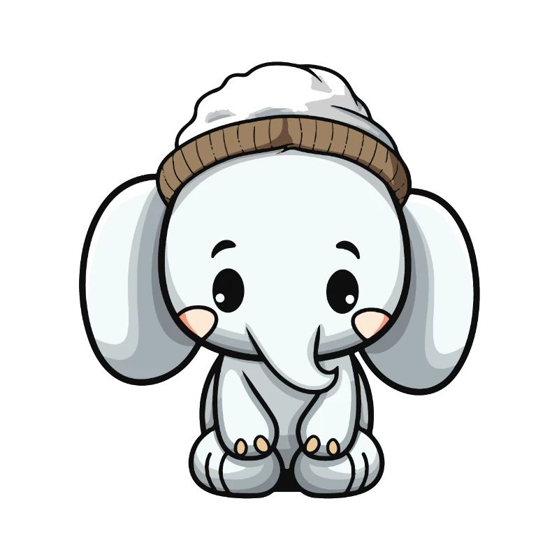Elefant Tier Baby Comic