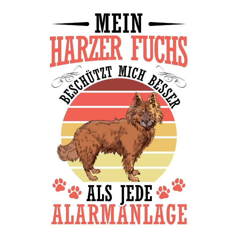 Harz fox protects me Herding dog Herding fox