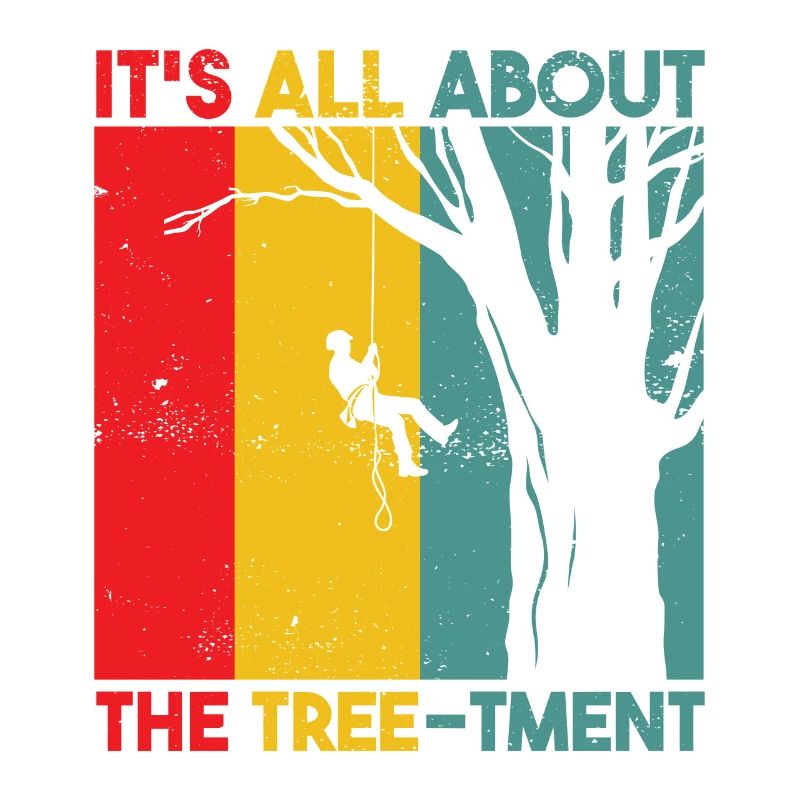 Funny Arborist Pun Tree Climbing Humor