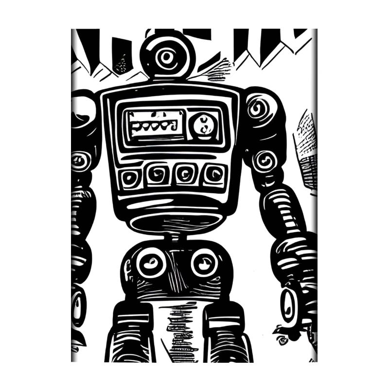 Robot Comic Future Cyborg Machine Technology