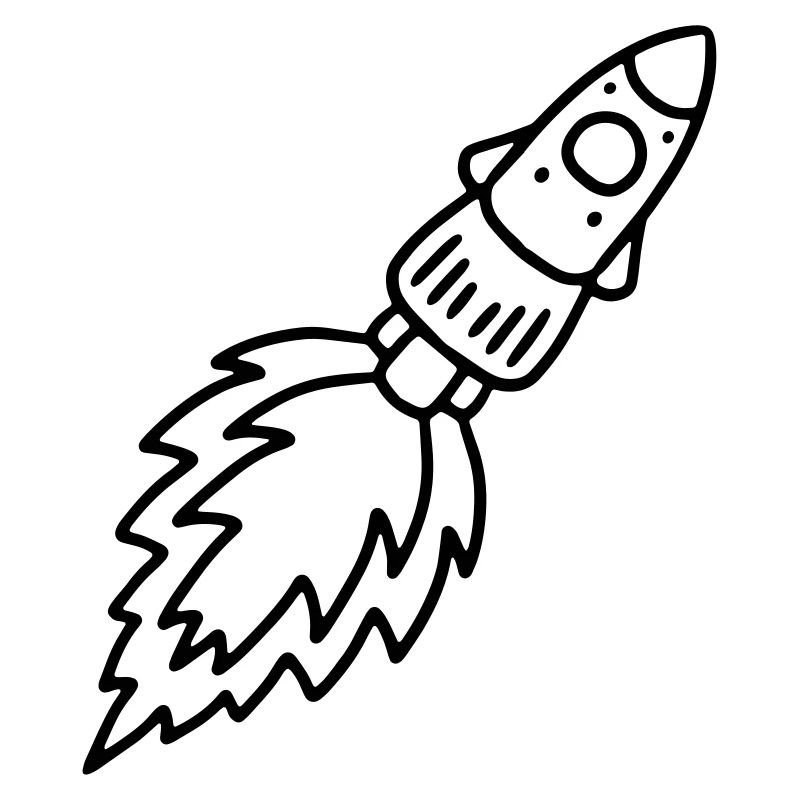 Rakete Astronaut Geschenkidee