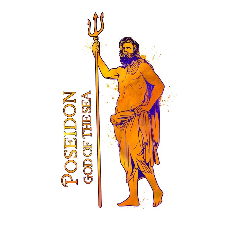 Dieu de la mer - Poséidon
