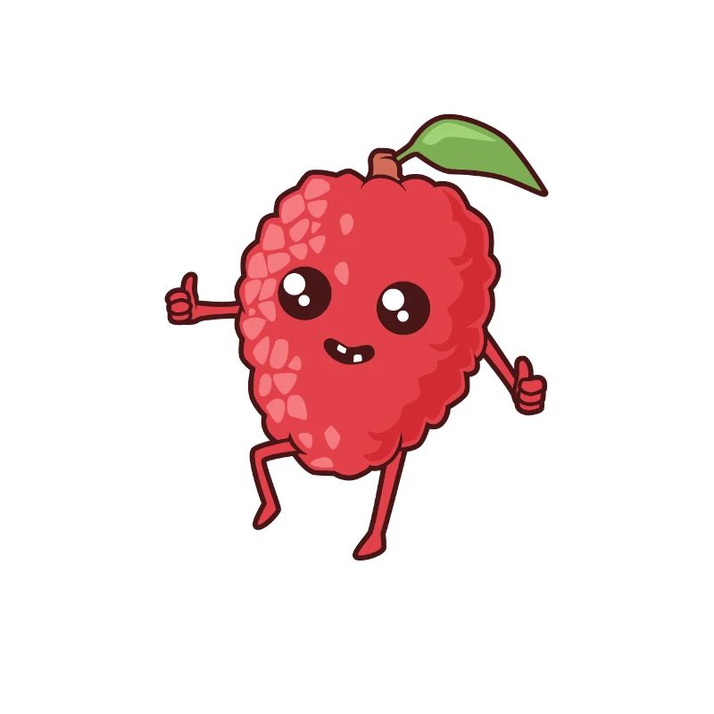Kawaii Comic Lychee