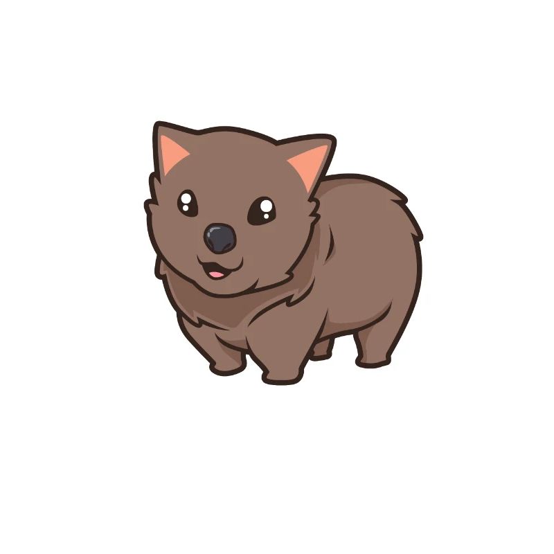 Kawaii Wombat