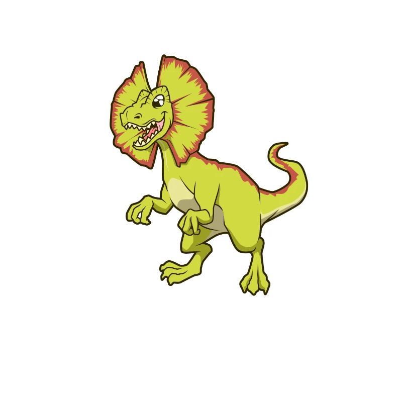 Kawaii Dilophosaurus
