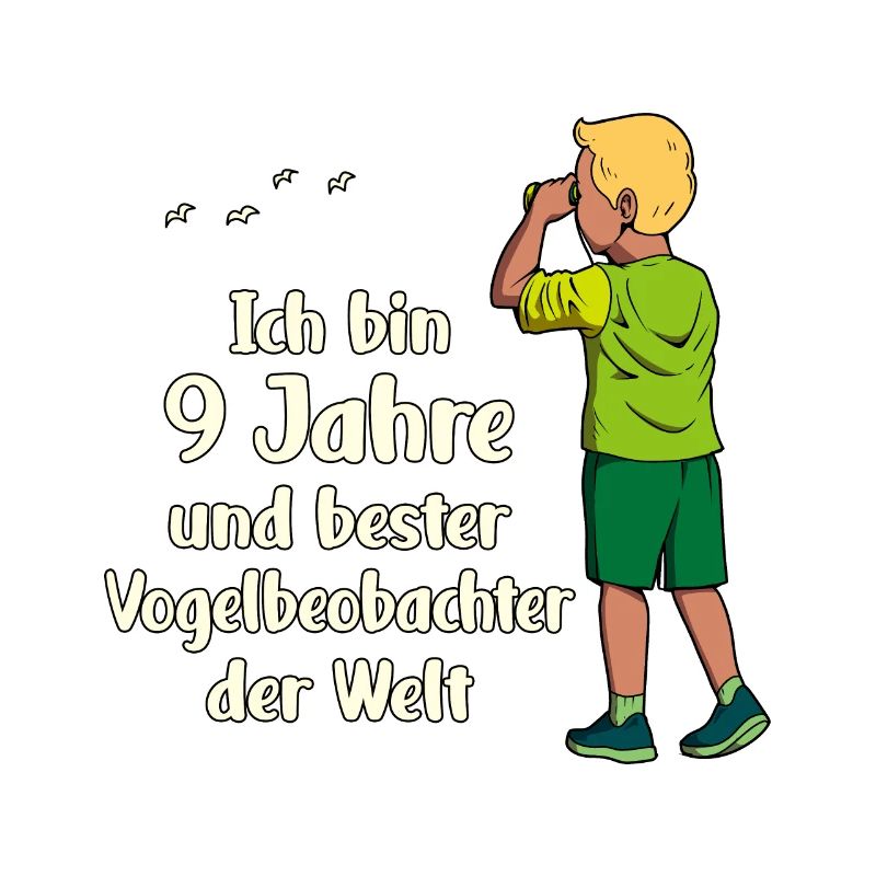 Ich bin 9 - Jungen Vogelbeobachtung