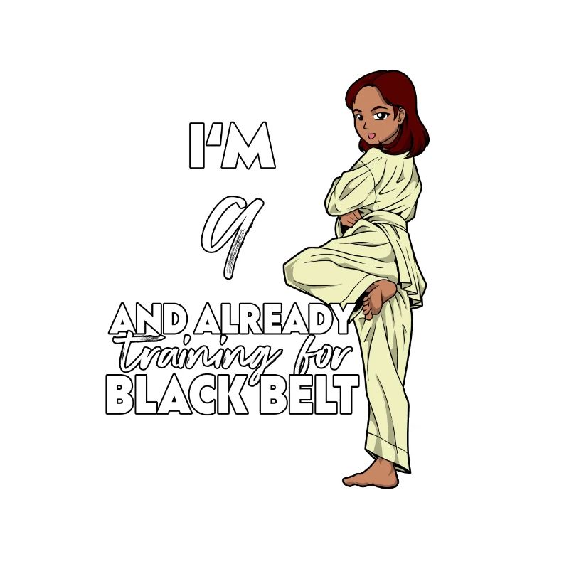 Ich bin 9 - Mädchen Karate