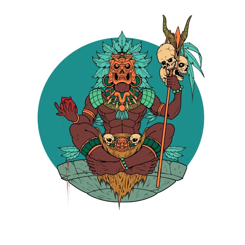 Aztekischer Schamane