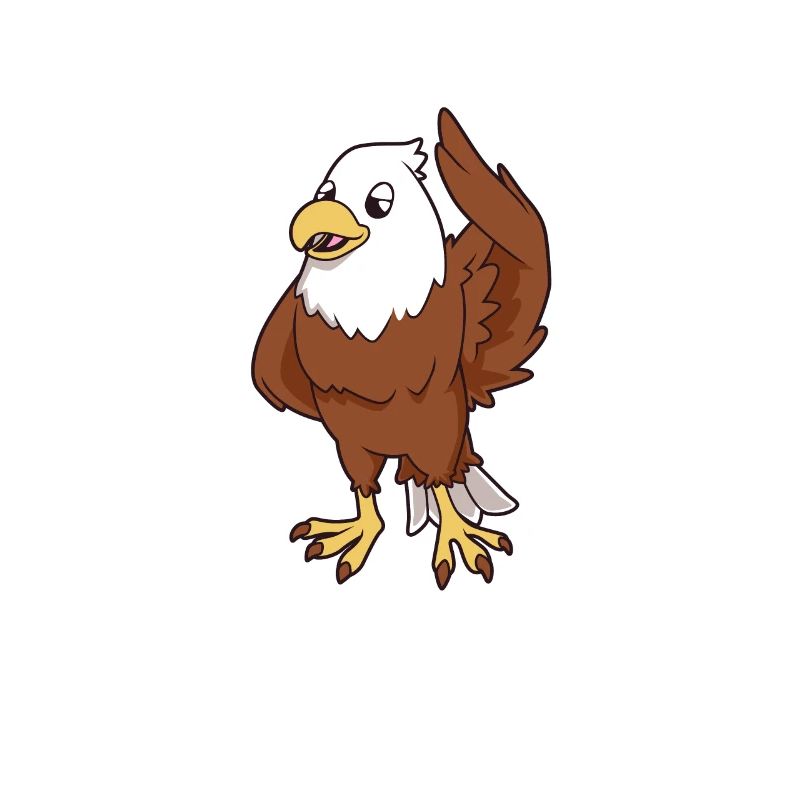 Kawaii White-tailed Eagle