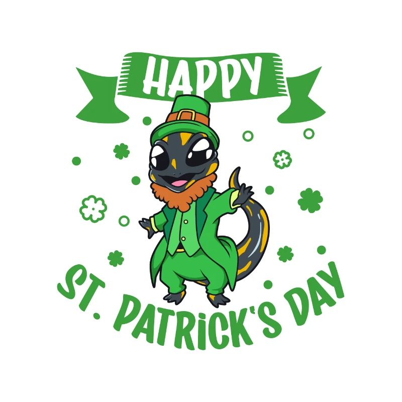 Salamandre de St Patrick - Bonne Saint-Patrick
