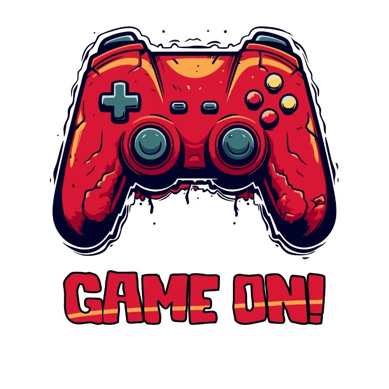 Parody Rugged Gaming Controller, game on
