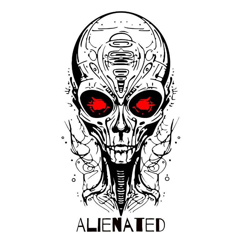 Alienated Alien Face