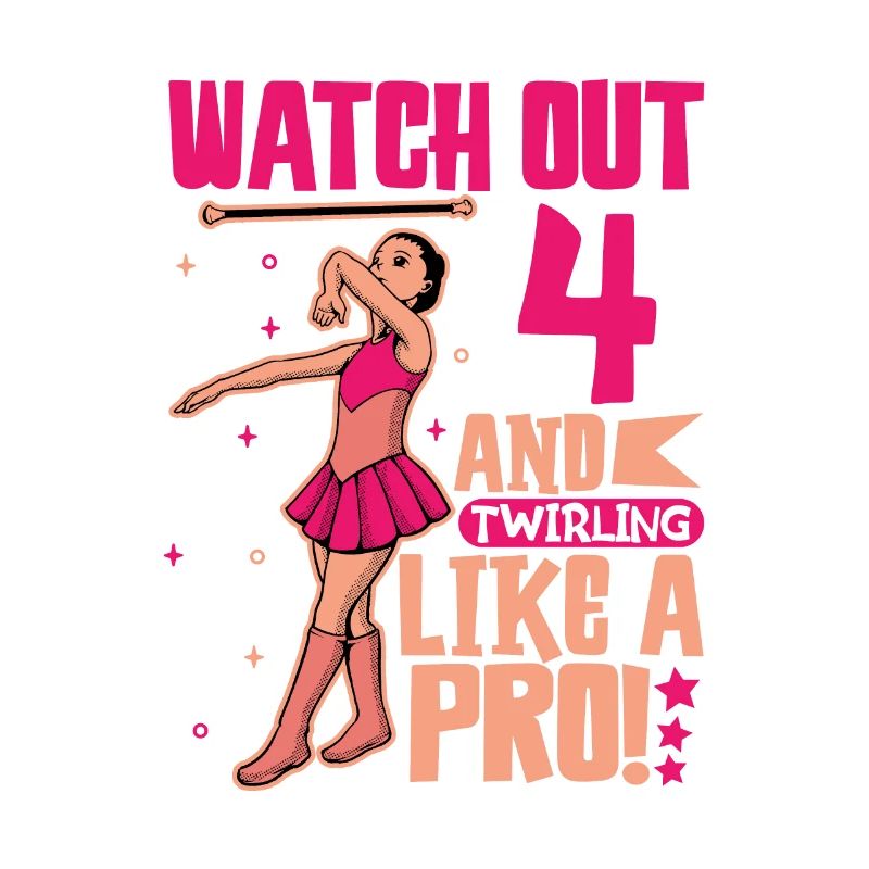 Ich bin 4 - Mädchen Twirling