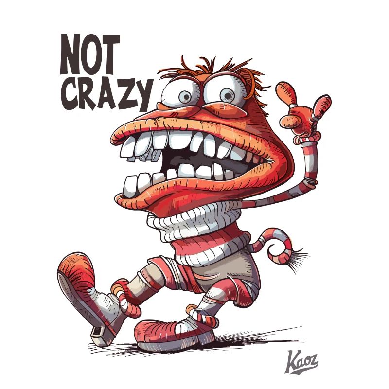 This hand puppet sock really isn't crazy