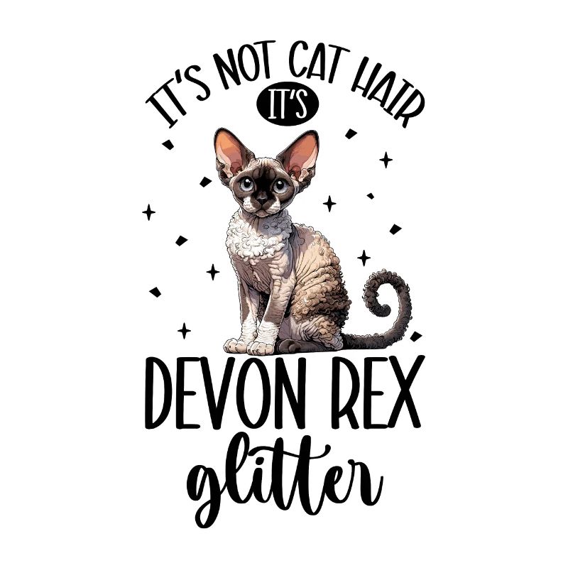 Katzen Glitzer - Devon Rex