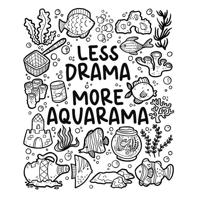 Moins de drame, plus d’Aquarama – Aquarium