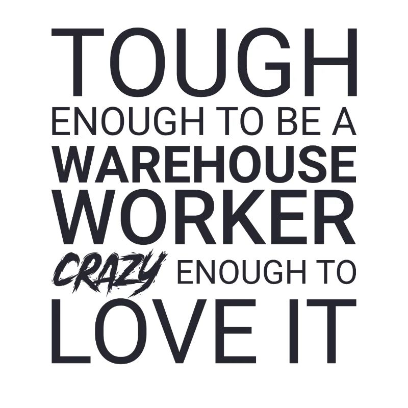 Warehouse Worker Crazy