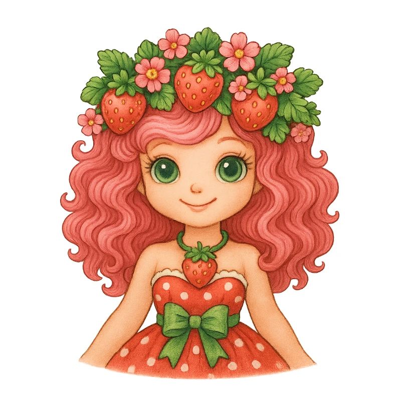 Erdbeermädchen-Power! 🍓
