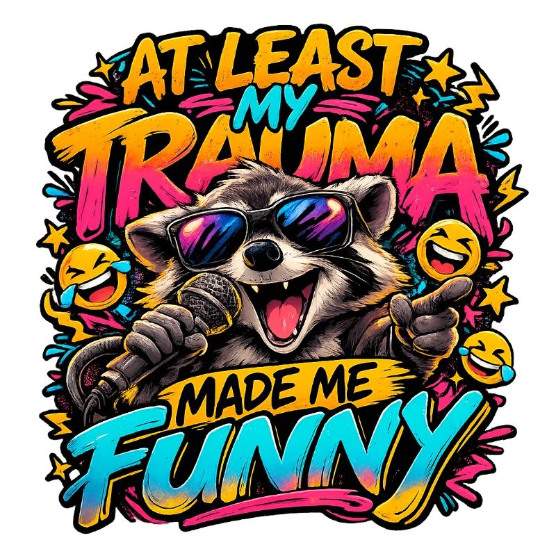 Trauma machte mich witzig