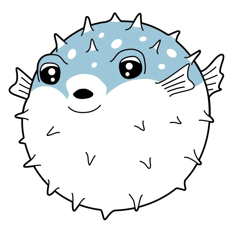Fugu poisson globe