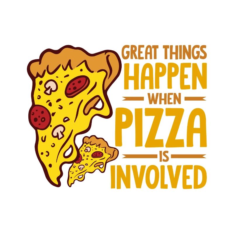 Funny pizza saying