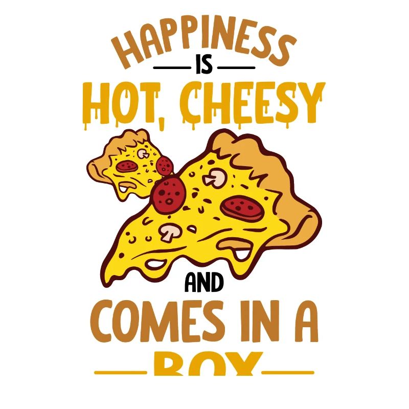 Witziger Pizza Spruch