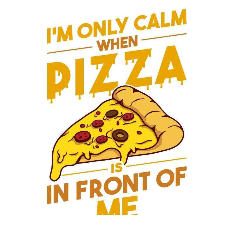 Witziger Pizza Spruch