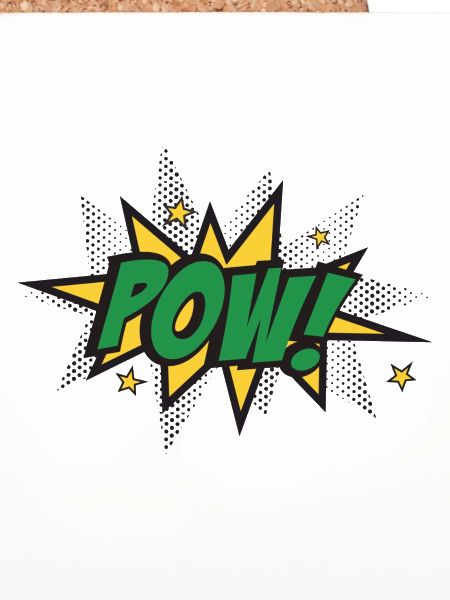Pow Burst Pop Art
