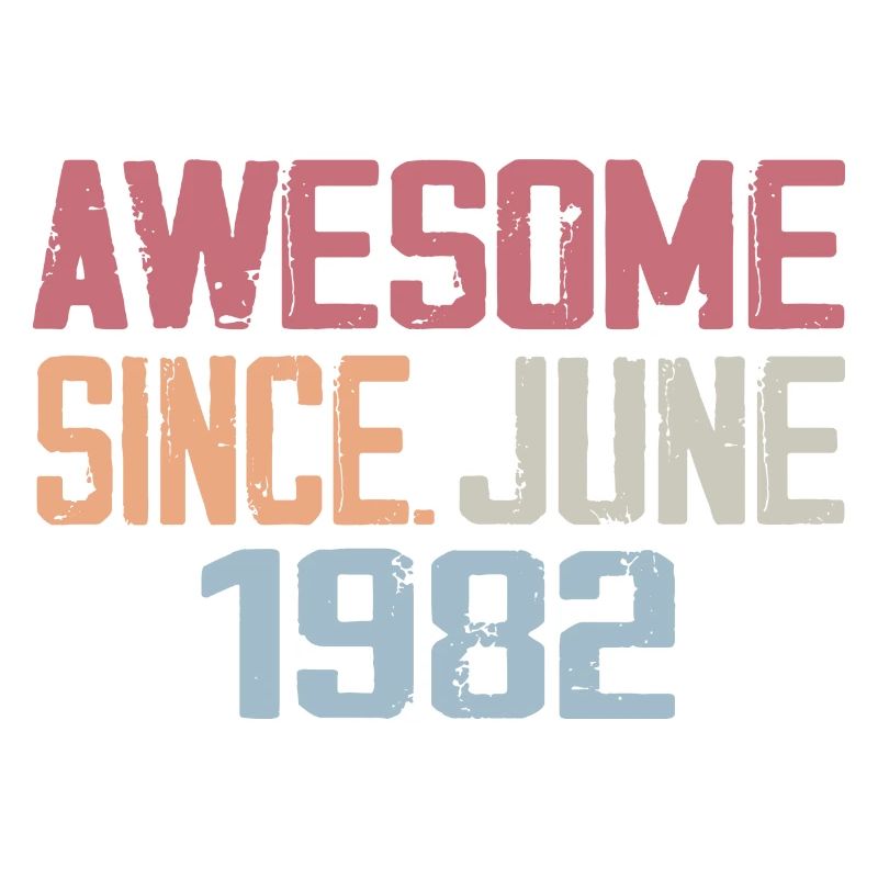 Juni 1982 Juni Retro Geburtstagsgeschenk Juni 1982